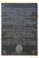 Photo Texture of Memorial Plaque 0002